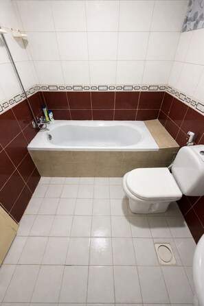 Handdoeken, zeep, toiletpapier