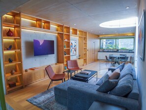 Smart TV - Elegant apartment in Condesa with private Rooftop (Ciudad de México)