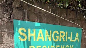 A sign for Shangri-La Residency. - Shangrila Residency  (Nairobi)
