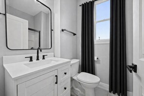 Towels, soap, toilet paper
