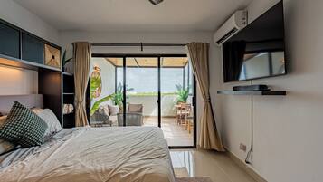 1 bedroom, iron/ironing board, free WiFi, bed sheets