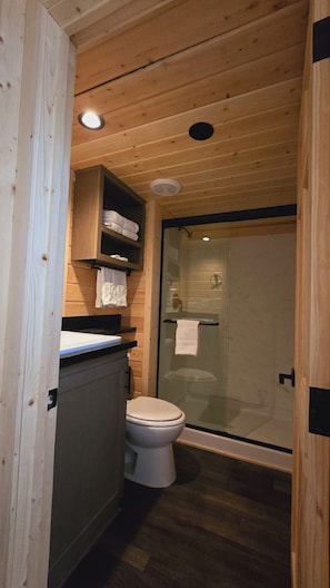 Bathroom - Mountain View Luxury Cabin (Williams)