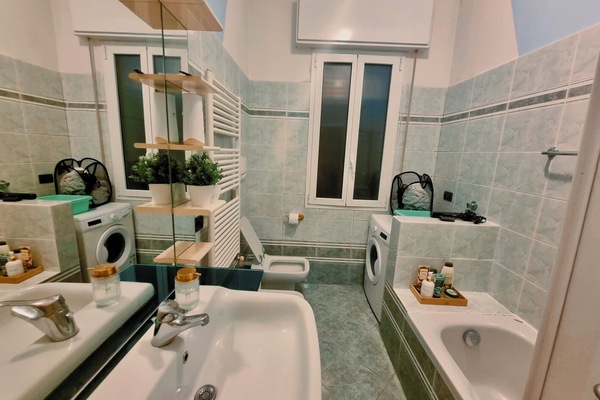 Hair dryer, towels, toilet paper