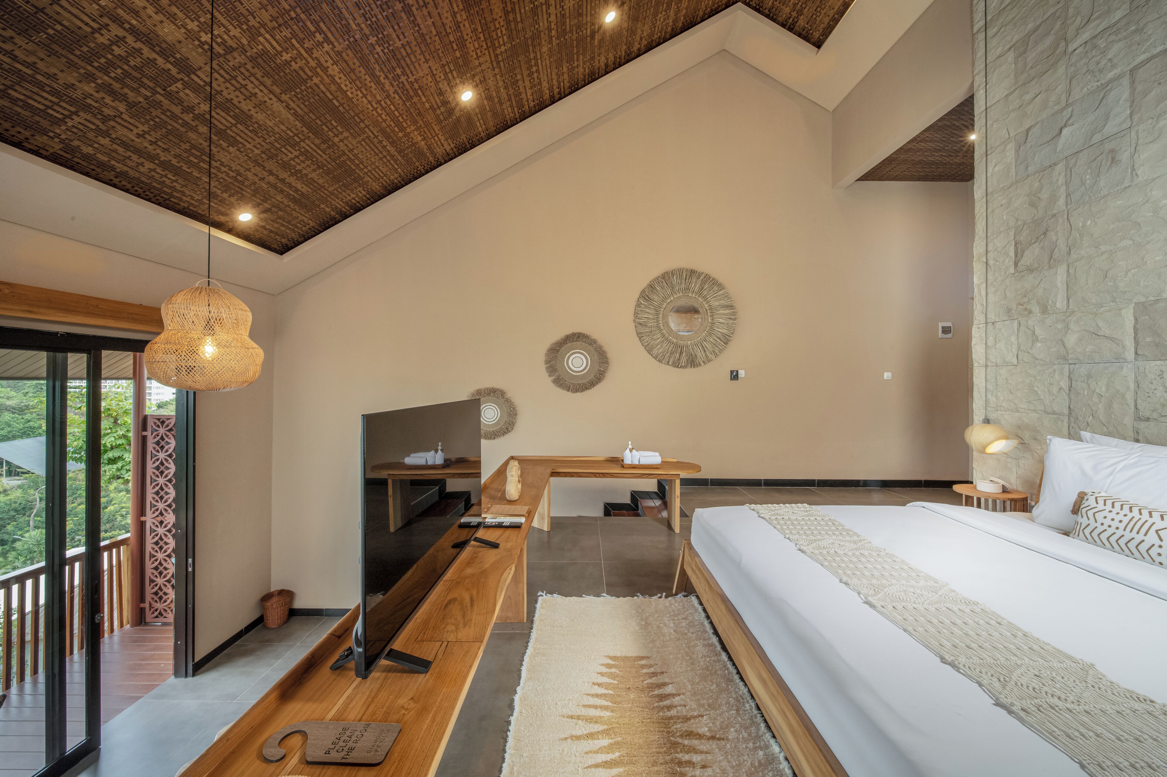 Chambre Deluxe, vue océan, en mezzanine