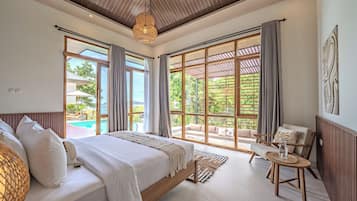 Vila, 3 kamar tidur, kolam renang pribadi, pemandangan samudra | Wi-Fi gratis