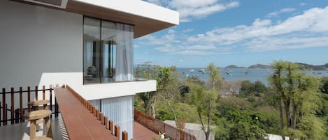 Villa, 2 chambres, piscine privĂ©e, vue sur lâocĂ©an | Terrasse/patio