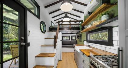 Rural Oasis - Tiny Home | 2BR Cabin + Outdoor Firepit Experience