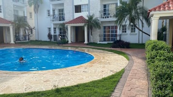 Room, 1 Bedroom, Balcony | Pool | Outdoor pool