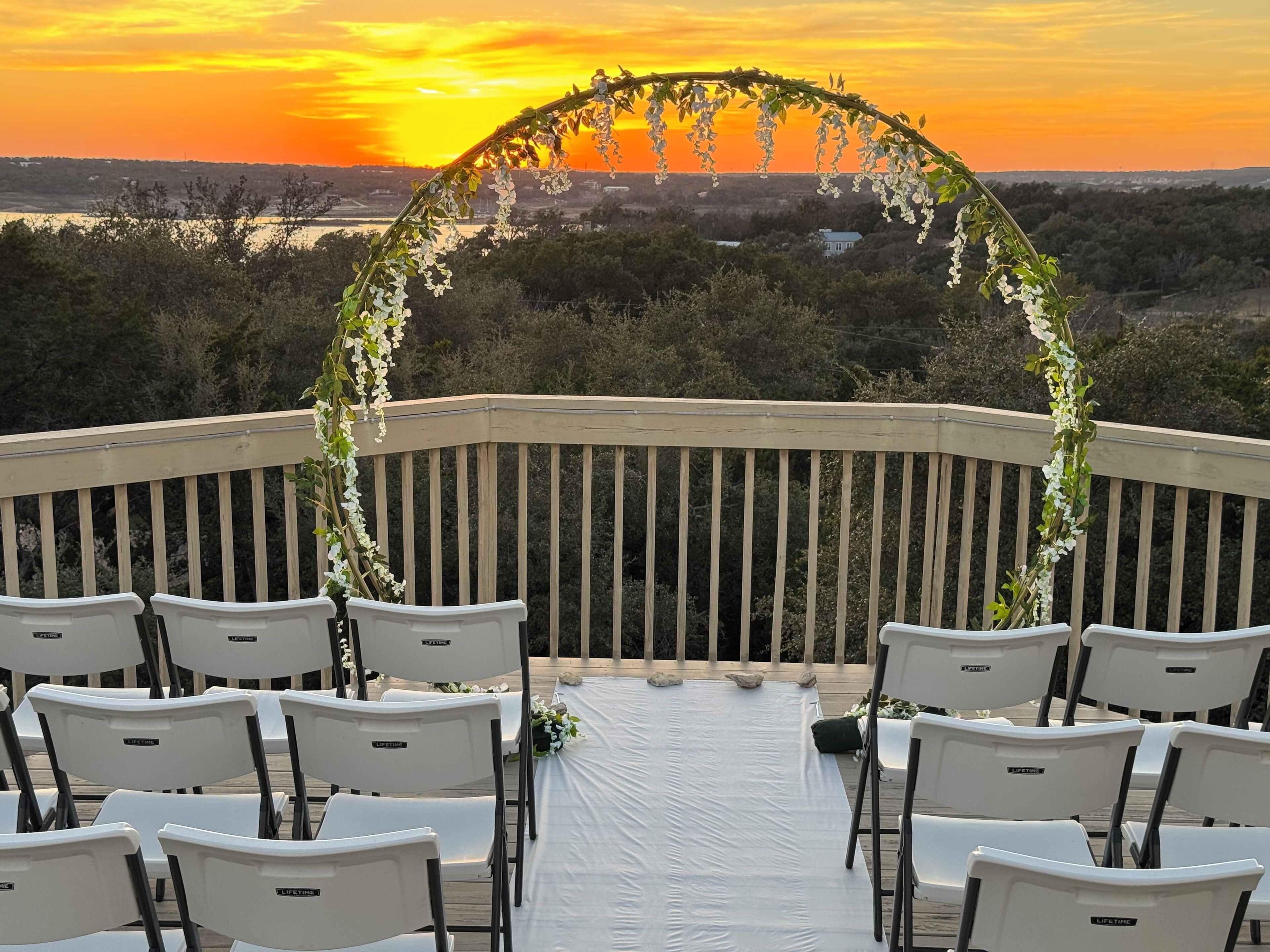 Enceinte de l’hébergement