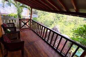 Bungalow, 1 kamar tidur | Balkon