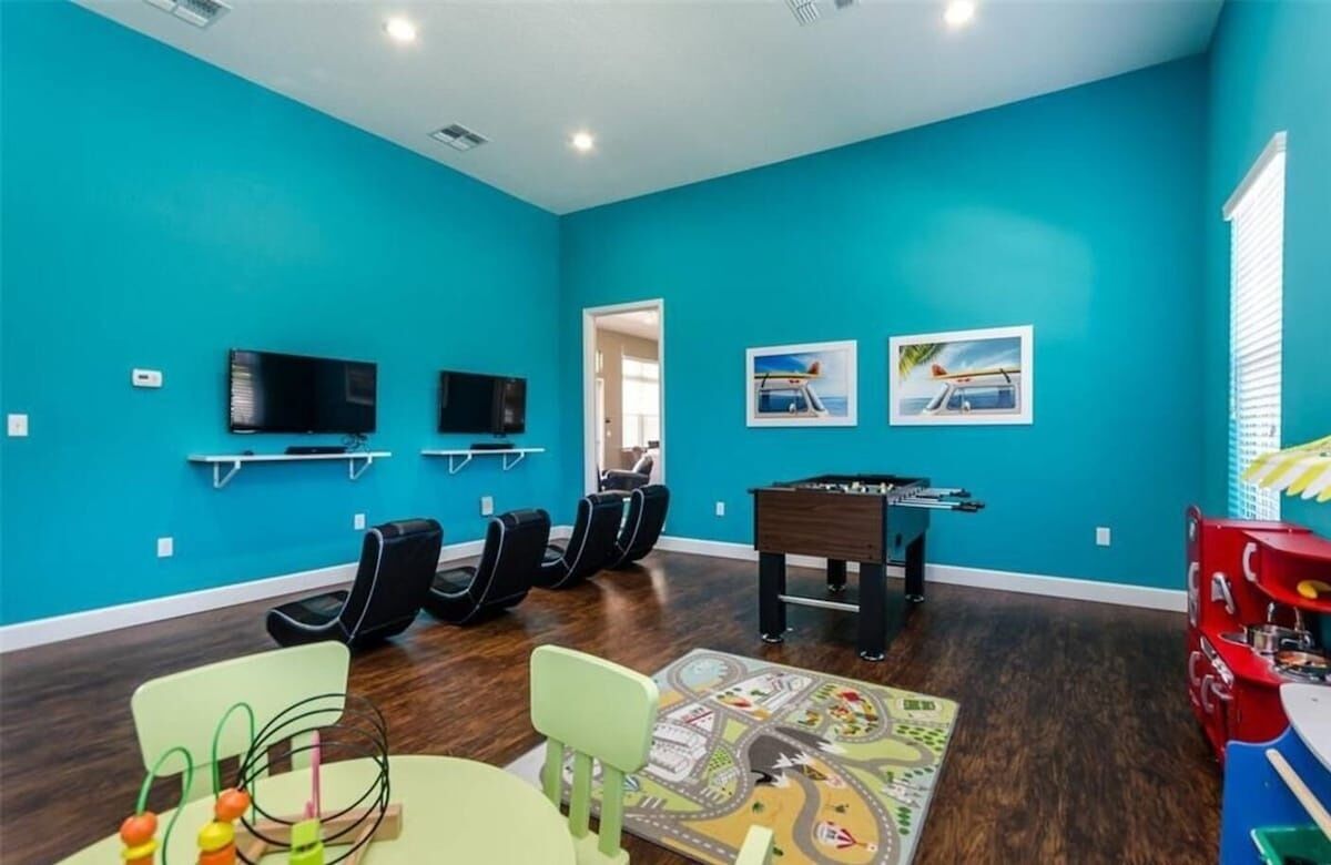 Casa geminada, 4 quartos | Área infantil