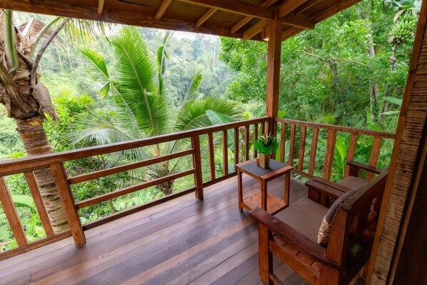 Chambre, 1 chambre, fumeur | Balcon