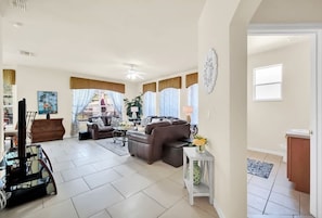 House, 5 Bedrooms | Living area - Near Disney Amazing 5 Bd Home - Private Pool 5 Bedroom Home (Davenport)