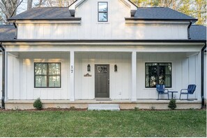 Exterior - Laurel Hill Farmhouse | Private Hot Tub, Fire Pit, One-Level Modern Farmhouse Near Asheville (Fletcher)