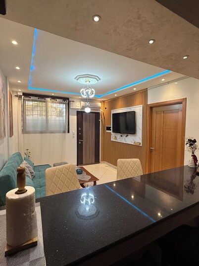 10 minutes from the beach and close to the town center