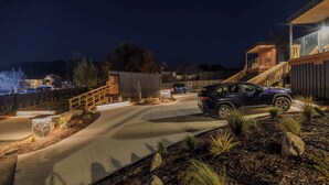 A residential driveway leading to a house with a car parked in the driveway. - Aurora Vista - Ohana (Lake Tekapo)