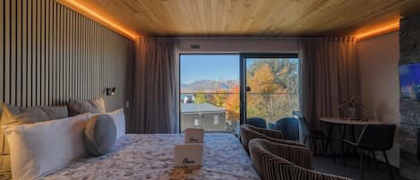 1 slaapkamer, een strijkplank/strijkijzer, wifi, beddengoed