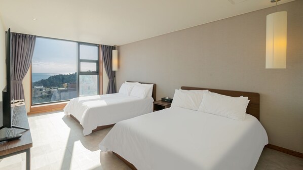 Family Twin Room, Sea View - Temata Hotel Seogwipo Jeju (Seogwipo)