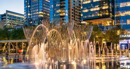 King-Sized Comfort with Rooftop Skyline Views