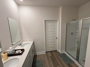 Towels, soap, toilet paper - The Oasis. (Port Wentworth)