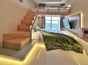 Appartement, 1 chambre, vue ville