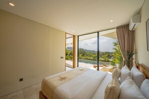 Egyptian cotton sheets, premium bedding, in-room safe, free WiFi - Villa Bingin Hills Cinco (Pecatu)