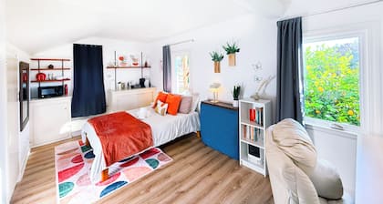 Private Berkeley Hills Studio Suite With Laundry