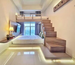 Appartement, 1 chambre, vue ville