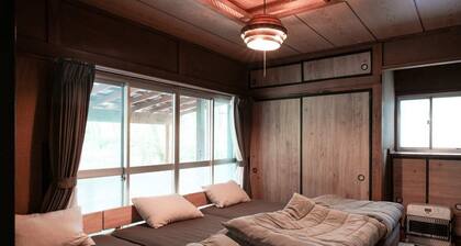 A private villa you can enjoy outdoor activities such as BBQ, bonfires, sauna