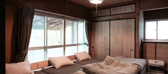 A private villa you can enjoy outdoor activities such as BBQ, bonfires, sauna