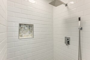 Hair dryer, towels, soap, shampoo - Dogs Welcome!  Fun, Stylish Detroit Tudor w/ Fenced Yard! (Detroit)