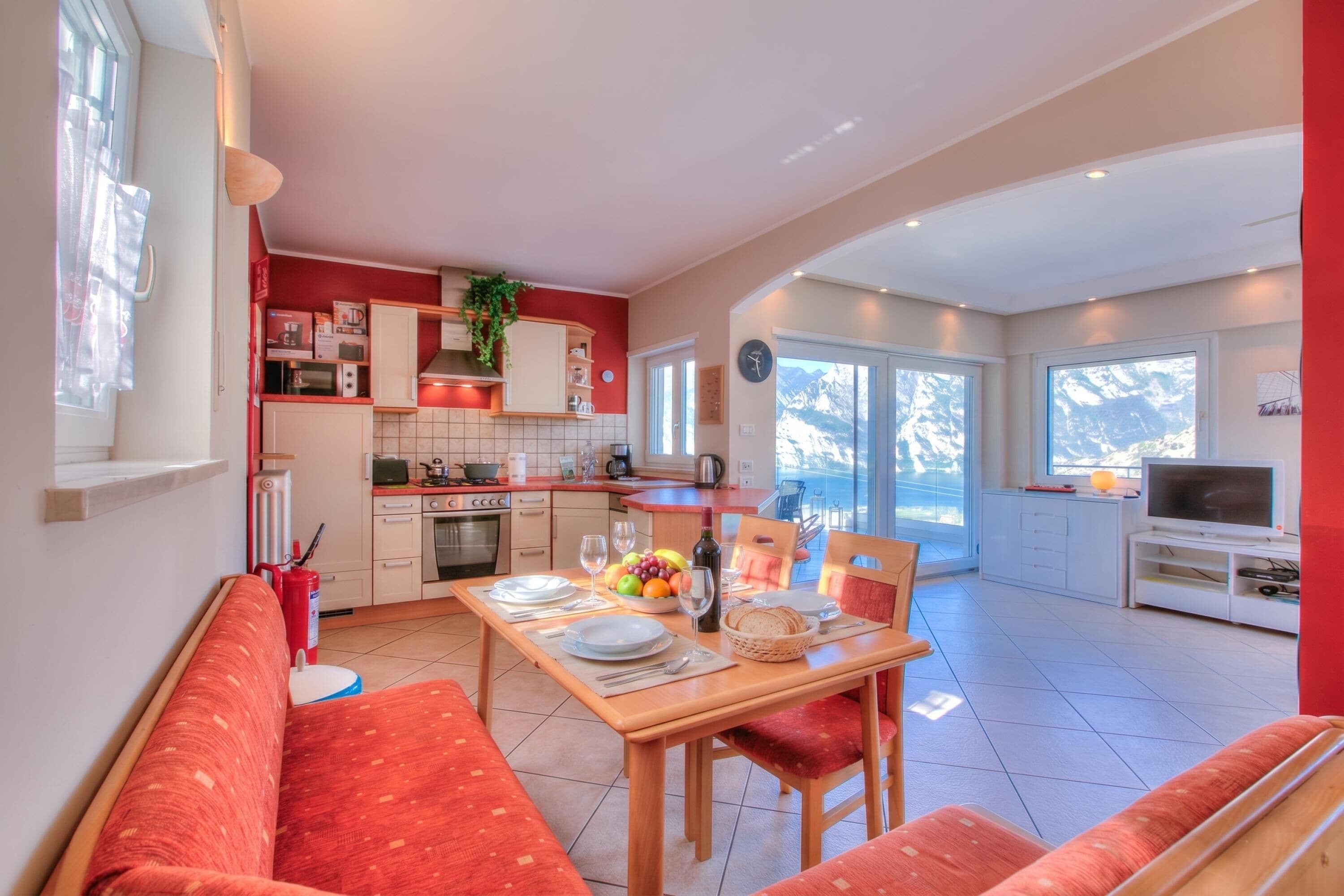 Family Villa, Multiple Bedrooms, 2 Bathrooms, Mountainside (Villa Paradise View With Private Pool) | Private kitchen