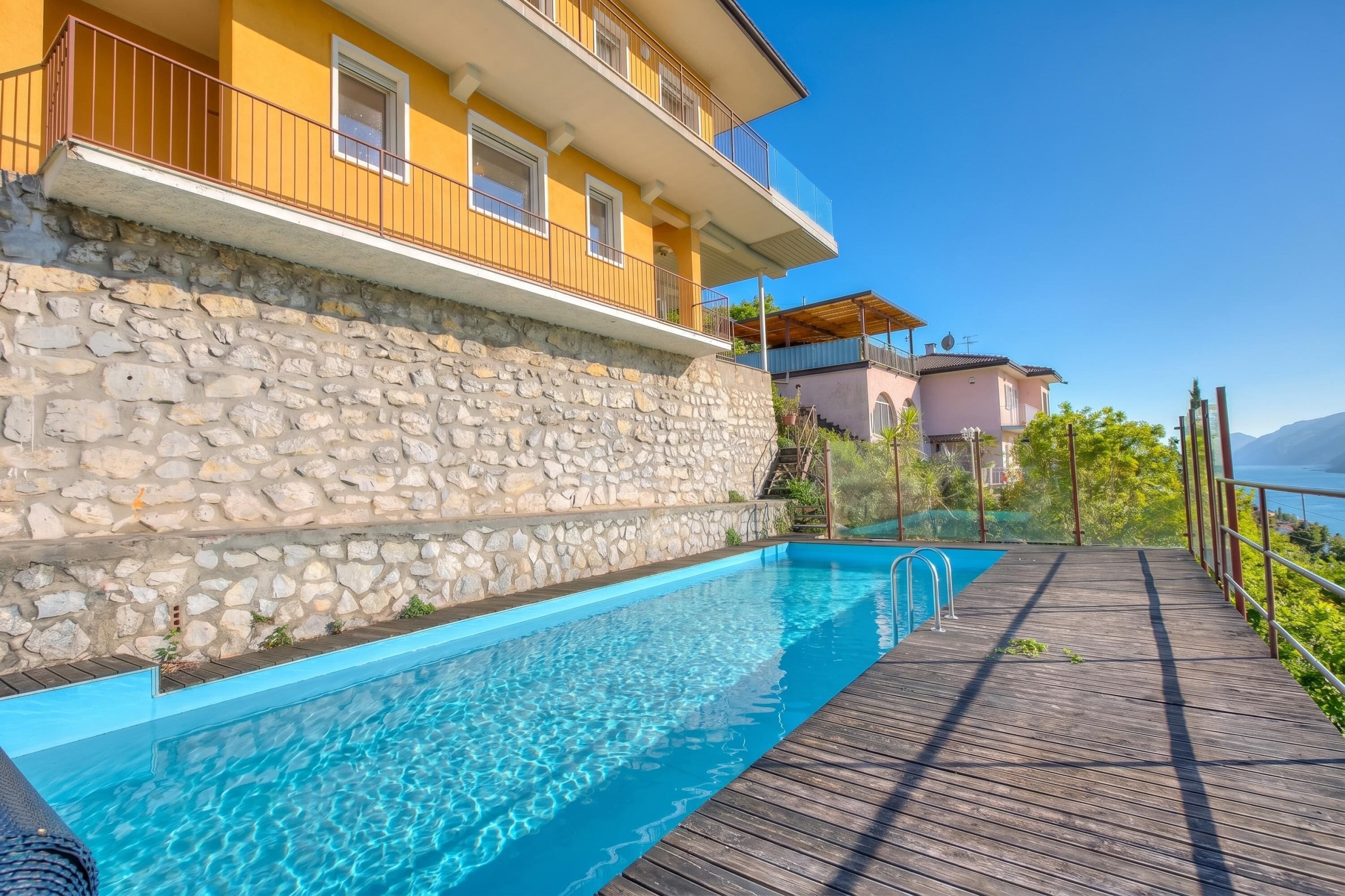 Vila Keluarga, beberapa kamar, 2 kamar mandi, tepi gunung (Villa Paradise View With Private Pool) | Kolam renang | Kolam renang outdoor musiman