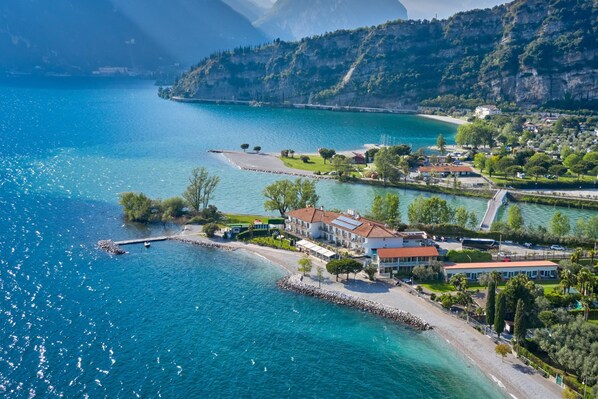 Aerial view - Villa Paradis View With Private Pool (Nago-Torbole)