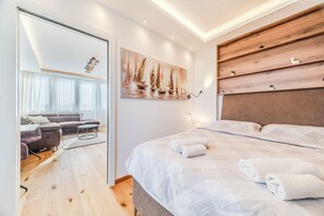 1 bedroom, free WiFi, bed sheets - Aurora Park View Apartment (Zagreb)