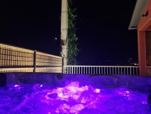 Idromassaggio all'aperto
