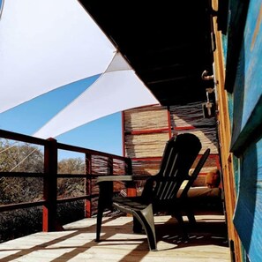 Terrace/patio - Cabane Ocean 2/3 pers with Pool. (Sidi Kaouki)