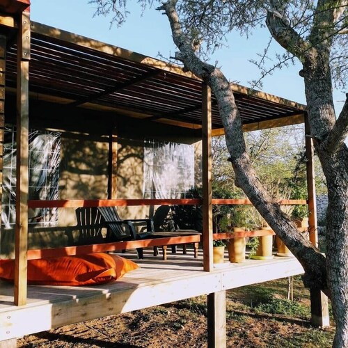Self-catering cottage with private pool 18 pers Max