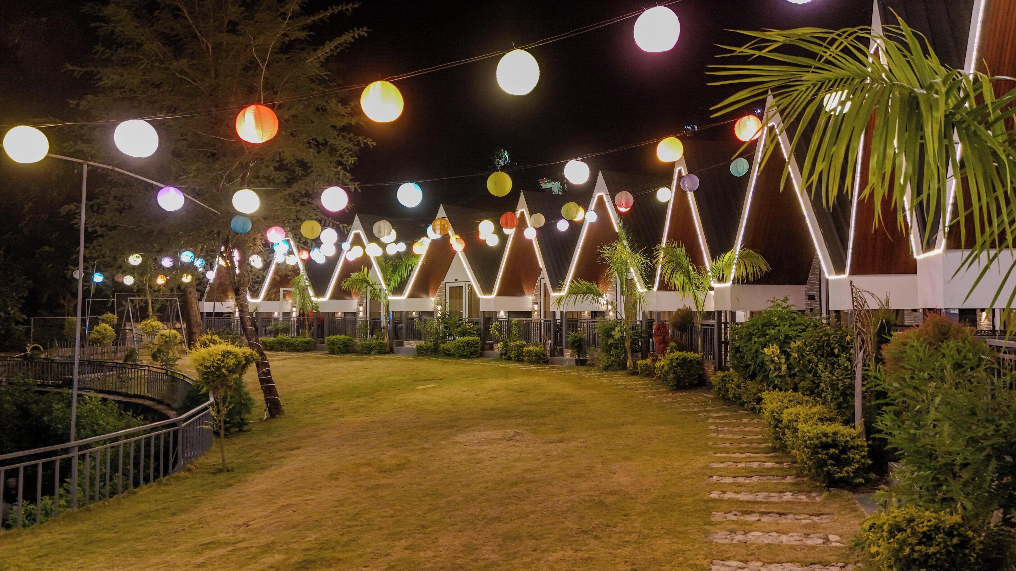 Overnattingsstedets uteområder