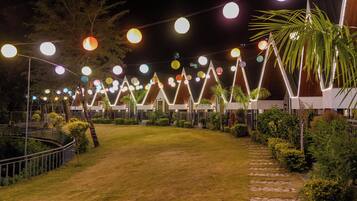 Overnattingsstedets uteområder