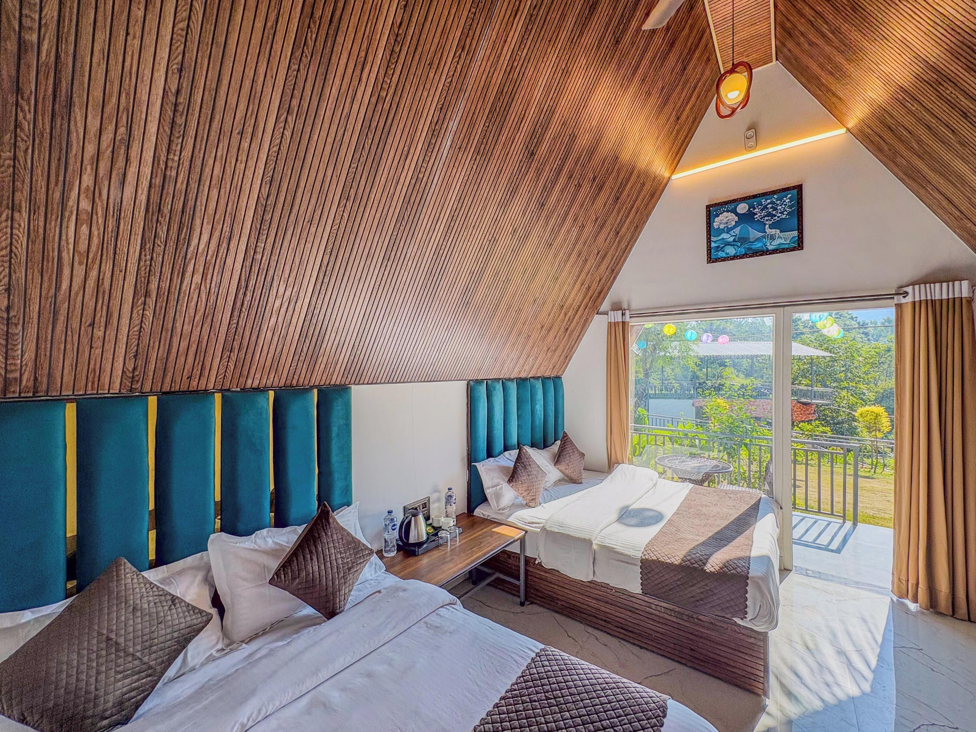 Habitación cuádruple familiar | Ropa de cama de alta calidad, wifi gratis, ropa de cama