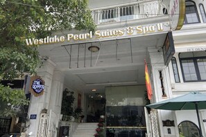 Voorkant van accommodatie