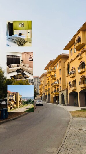 Exterior - 1 BHK Apartment, View , Bharia Phase 7, Balcony , Parking , Private and Secure (Islamabad)
