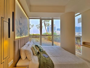 아파트, 침실 2개, 시내 전망 | 다리미/다리미판, 무료 WiFi