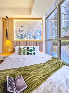 Appartement, 2 chambres, vue ville | Fer et planche à repasser, Wi-Fi gratuit