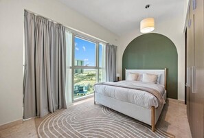 公寓, 阳台, 城市景观 | 熨斗/熨衣板、免费 WiFi