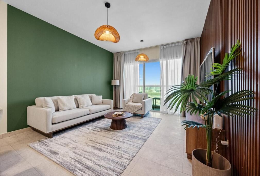 Apartment, Balcony, City View | Living area