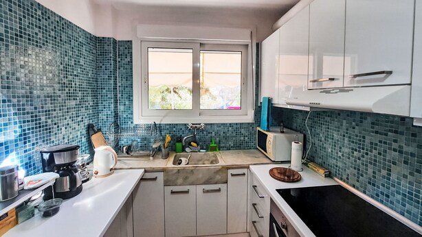 Private kitchen - Gemütliche Wohnung nahe der Akropolis by Interhome (Athen)