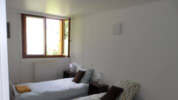 2 slaapkamers, internet, beddengoed