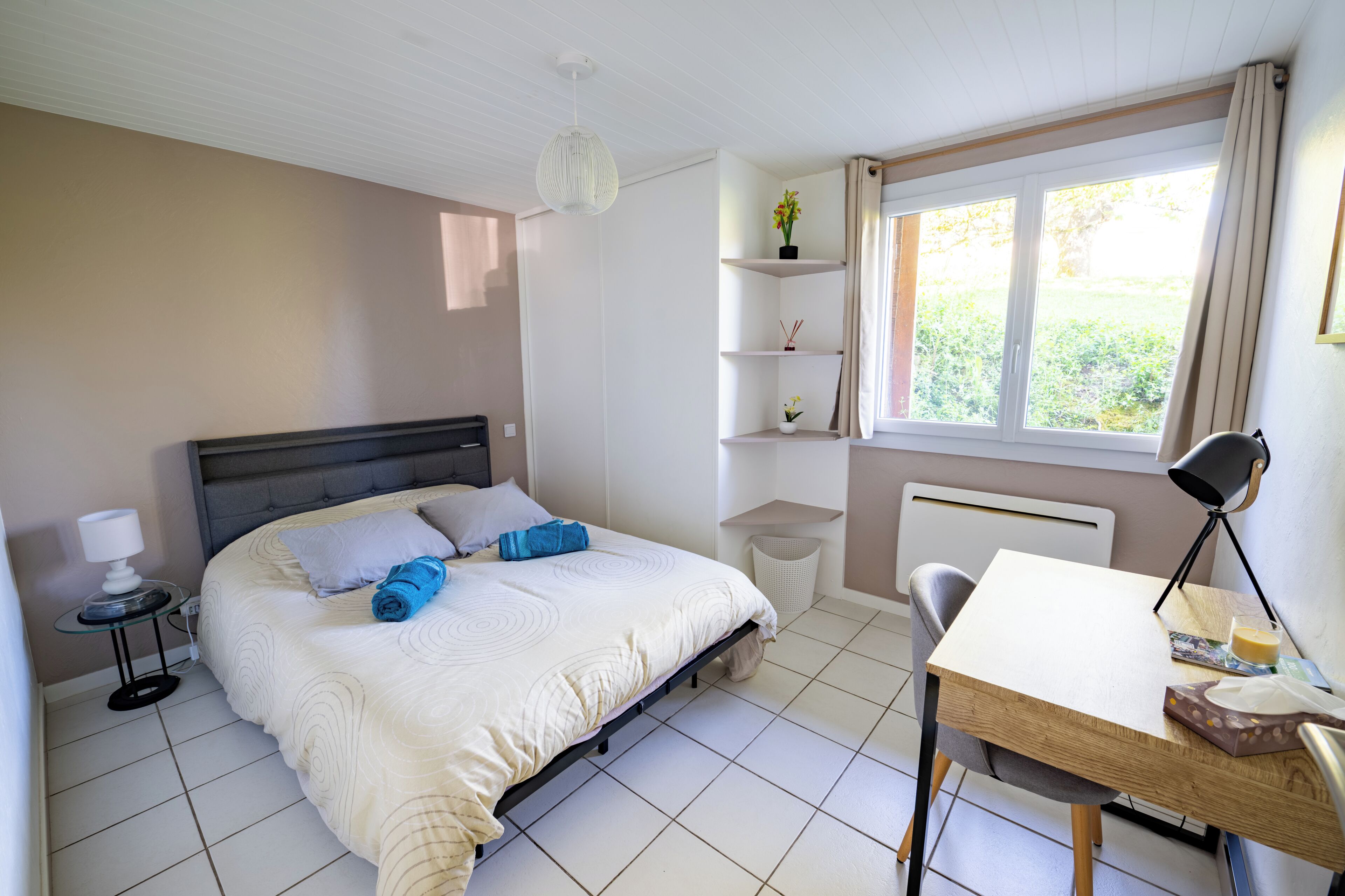 1 chambre, Wi-Fi, literie fournie